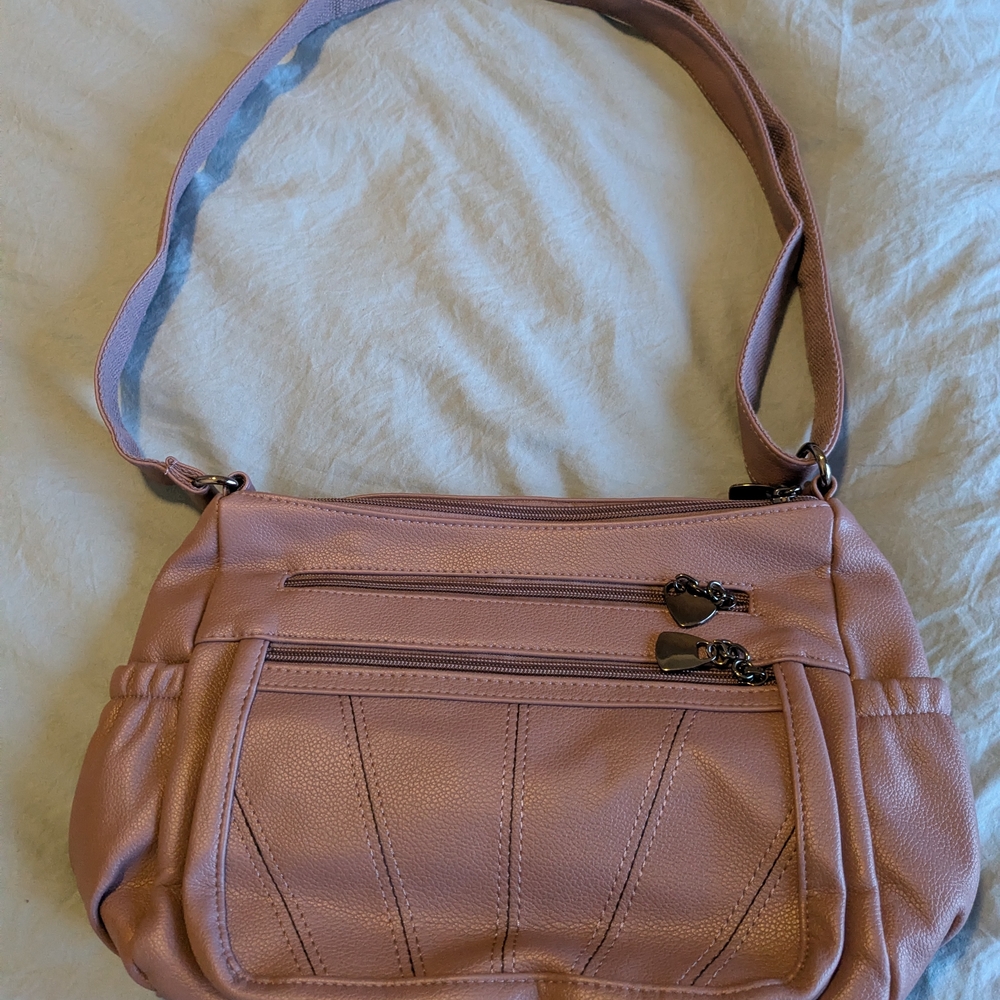 Chic Mauve Shoulder Bag